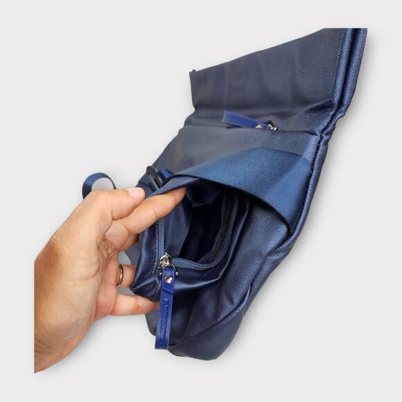 Kingsons Blue Sports Messenger Bag with Magnetic Buckle Adjustable Strap - Picture 7 of 7